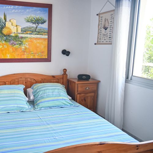 Chambre avec lit double
